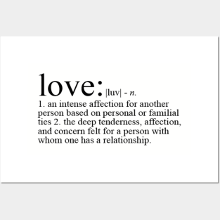 Definition of Love Posters and Art